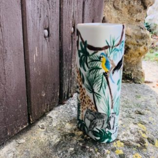 Vase "Dans la jungle"